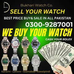 sell your watch ROLEX OMEGA CARTIER CHOPARD PIAGET BREITLING VACHRON