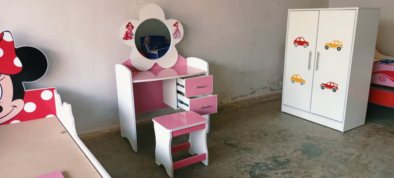 Brand New Dressing Table for Girls , Study Table , Toy Rack 2