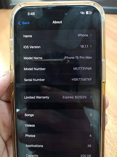 Iphone 15 Pro Max 256 GB Non PTA 1