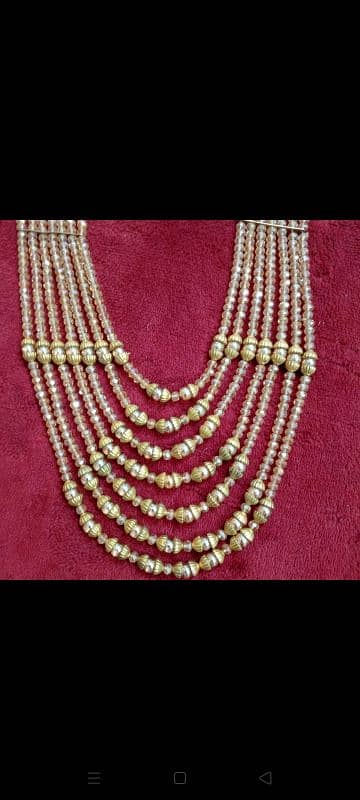 imported  bridal jewelry set neat good condition used only 1 time 9