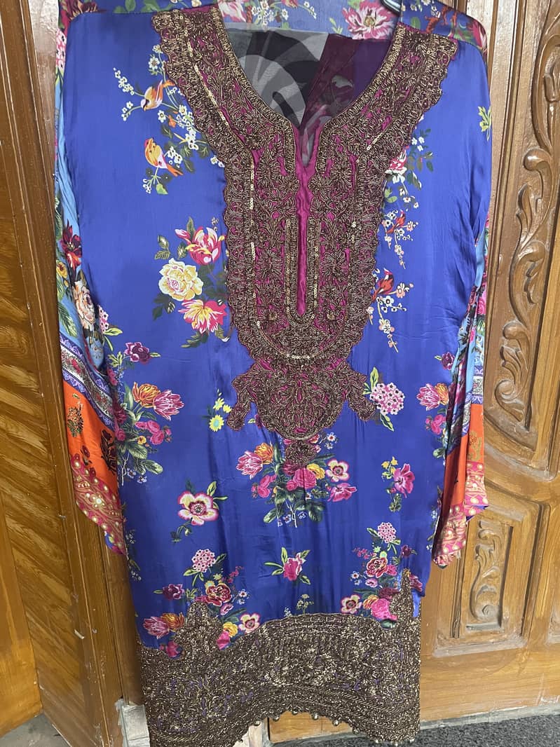 Silk dress of sanasafinaz,medium size 0