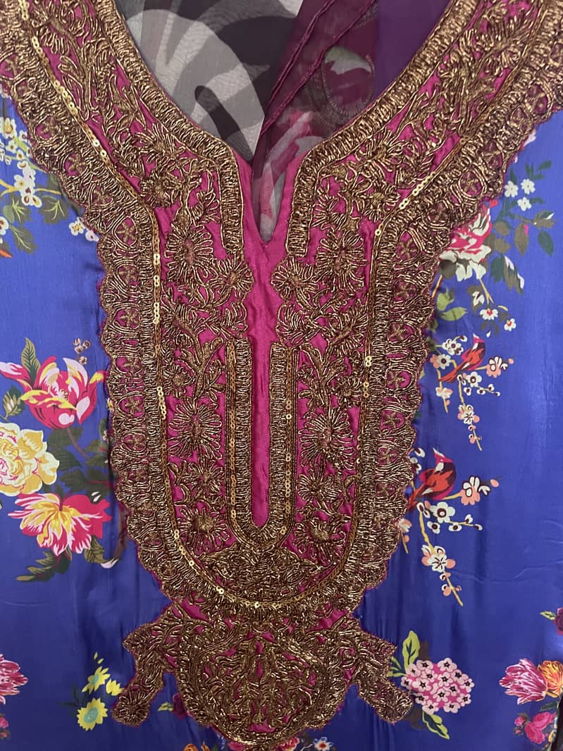 Silk dress of sanasafinaz,medium size 1