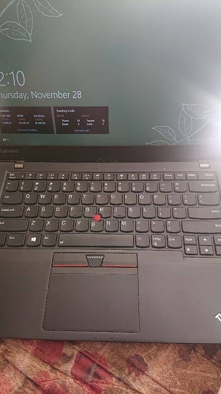 Lenovo ThinkPad T470s Core-i5-6th Gen 8 GB RAM 256 GB SSD 14″ Display 0