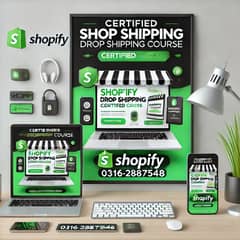 Shopify Drop Shipping Course Online Advertisement