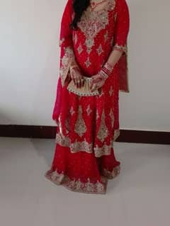 lehnga with long frok