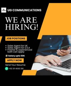 Call Center job in UK or US campaign