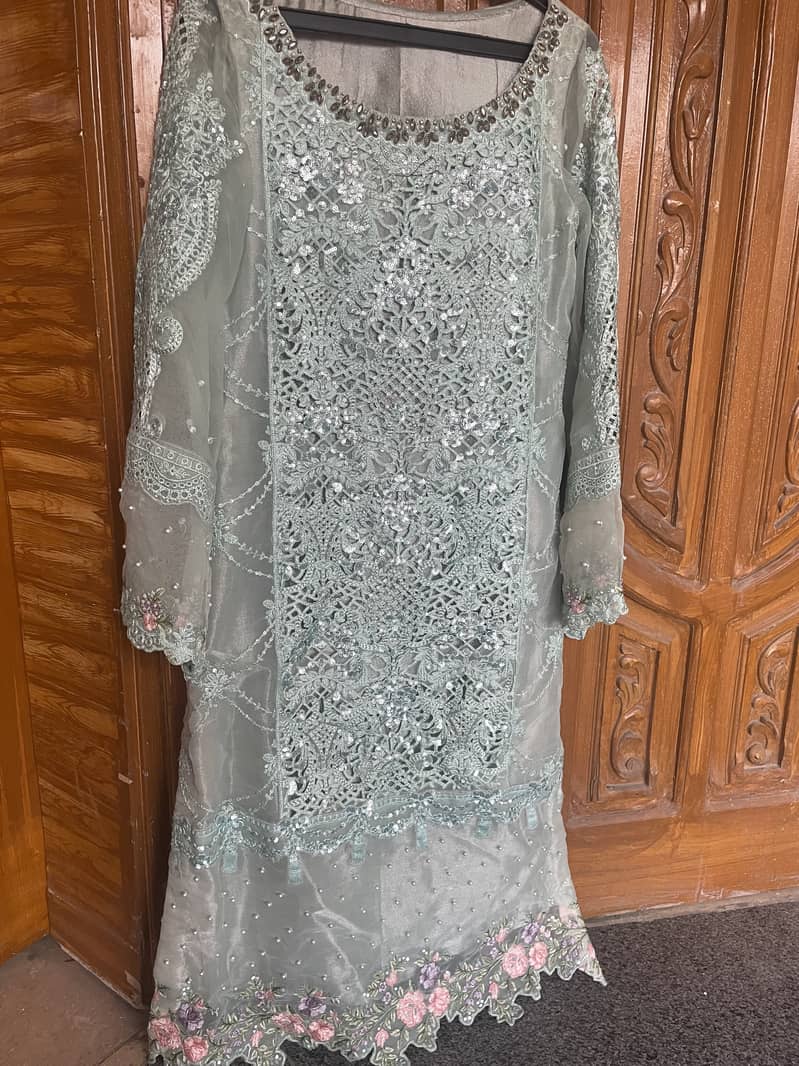 Maria b design,medium size,ice blue colour 2