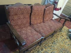 Urgent sale Sofa Set Along Tables and TV Table Sofa