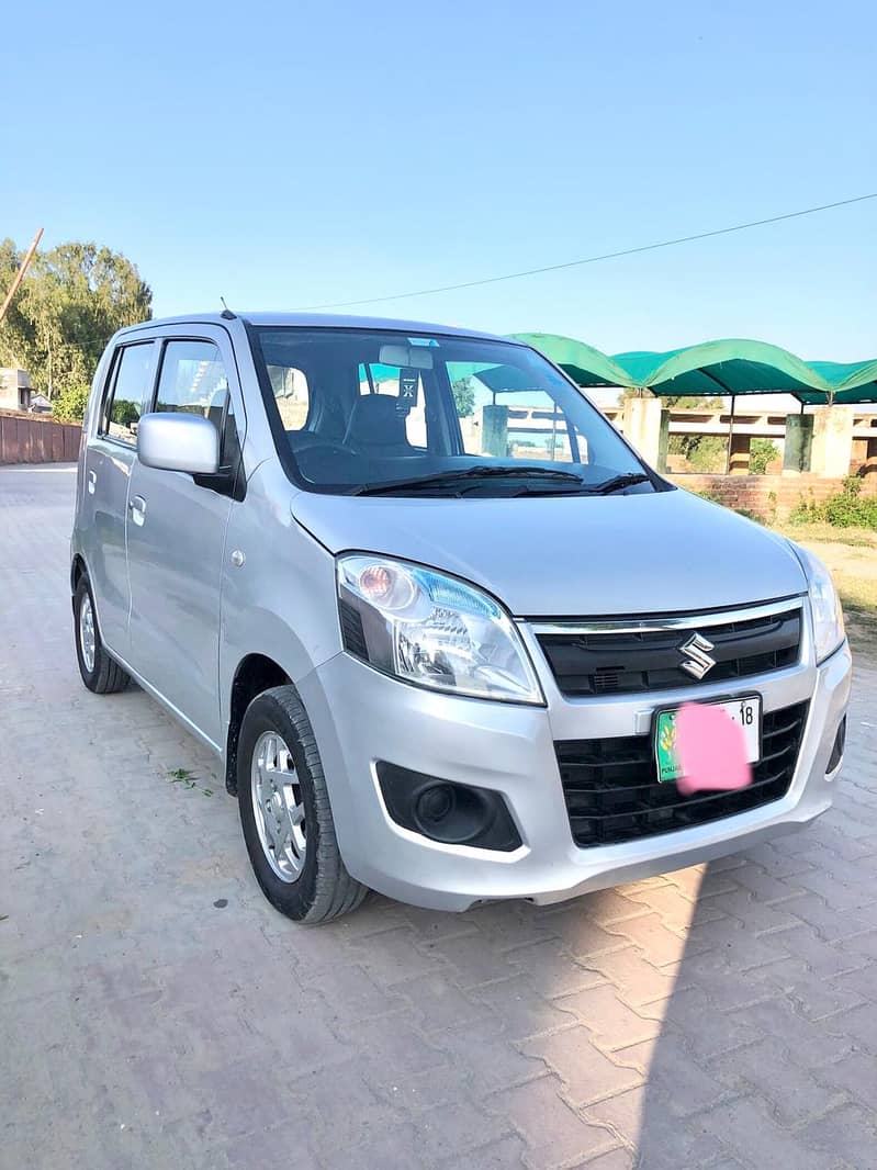 Suzuki WagonR VXL 2018 Already Bank Leased 0