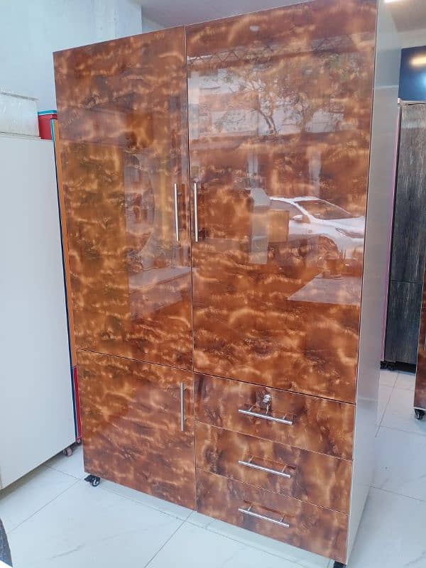 UV wardrobe for sale/coloured cupboard/Almarih/laminated/twodoor 15