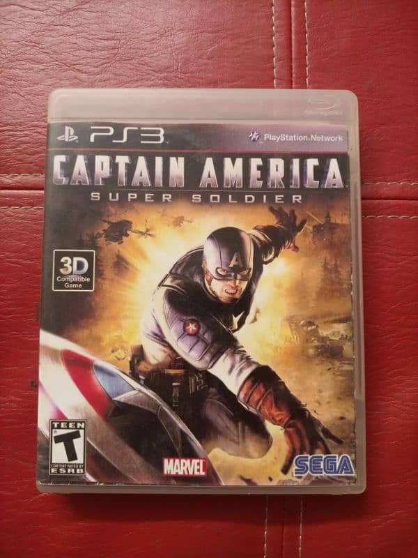 *rare* Captain America super soldier (ps3) 0