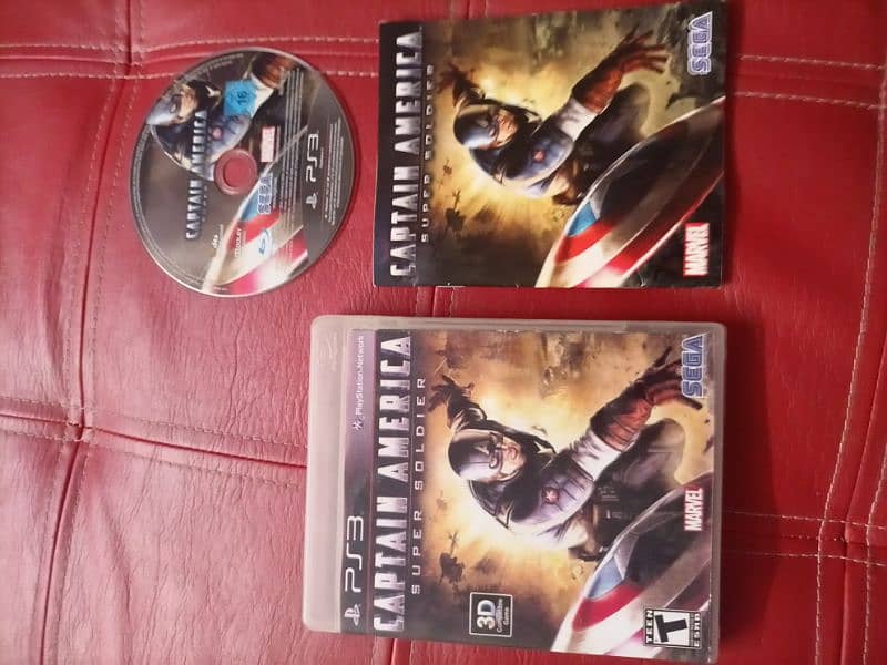 *rare* Captain America super soldier (ps3) 1