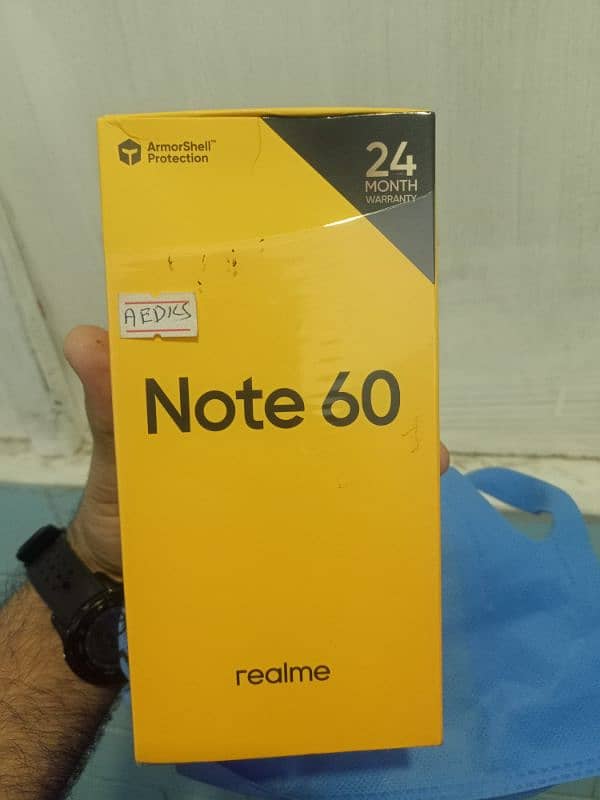 Realme note 60/ 24 months warranty 2