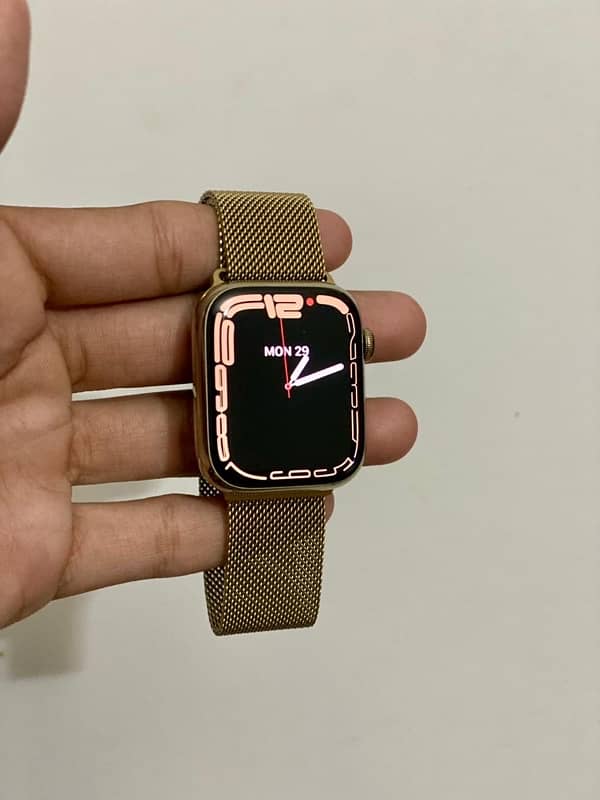 Apple Watch Series 7 Stainless Steel 1