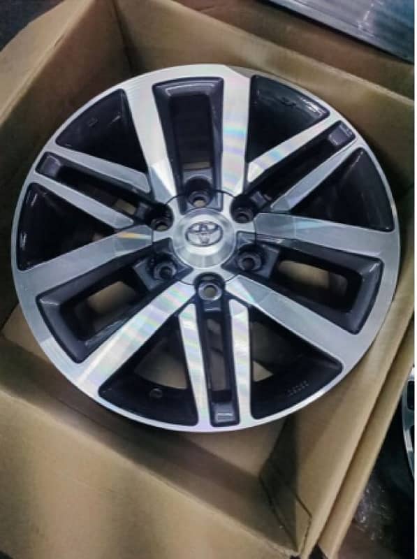 Complete Set of Original Toyota Revo Fortuner Prado Rims 0