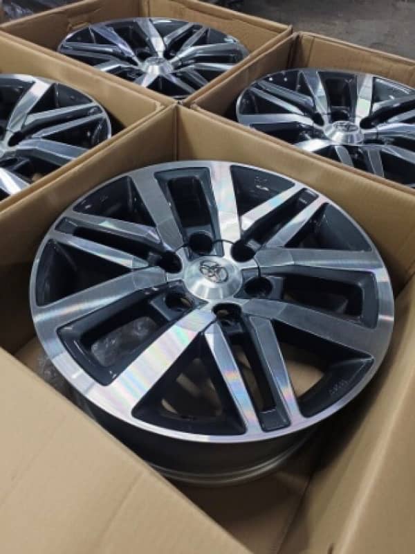 Complete Set of Original Toyota Revo Fortuner Prado Rims 2