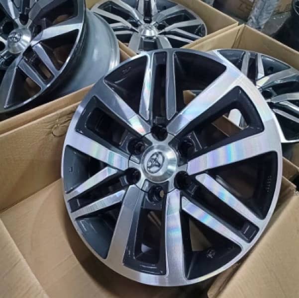 Complete Set of Original Toyota Revo Fortuner Prado Rims 4