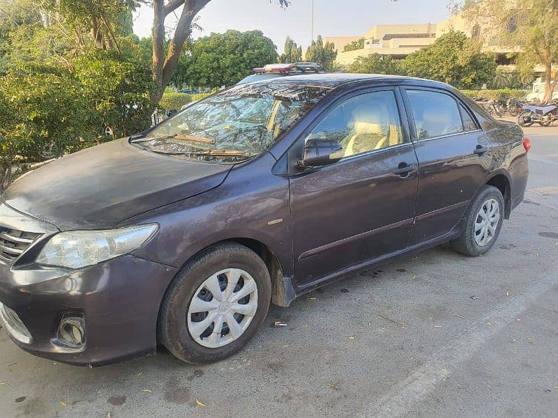 Toyota Corolla GLI 2012 Echotec Red Wine Colour 8