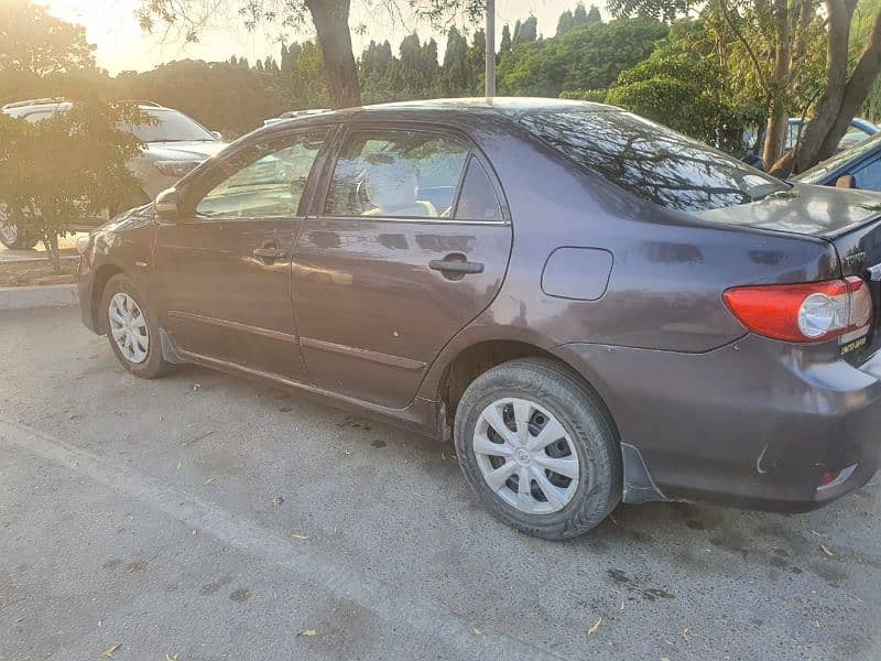 Toyota Corolla GLI 2012 Echotec Red Wine Colour 10