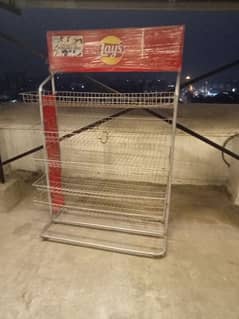 Lays Kurkure Snakes Display Rack