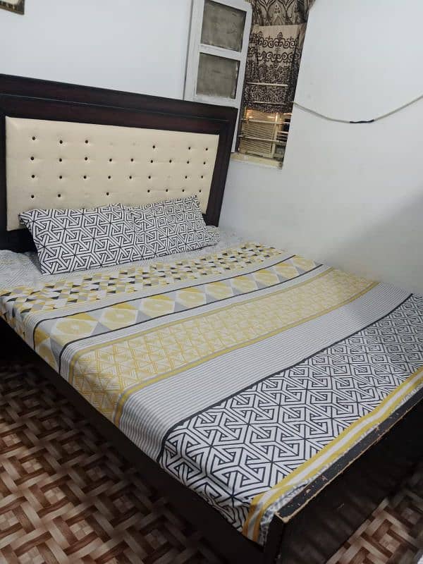 wooden Bed set 4