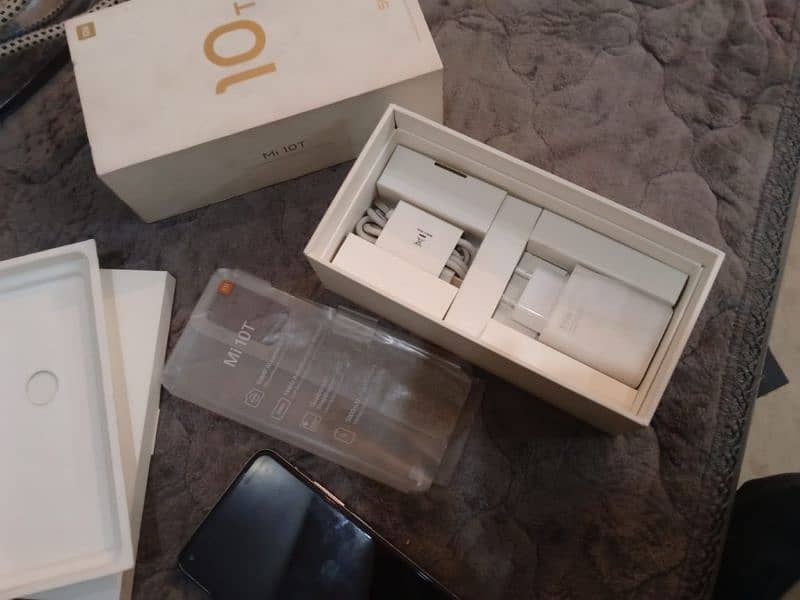 Xiaomi 10 T 5G original  Box charger Pta approved 10