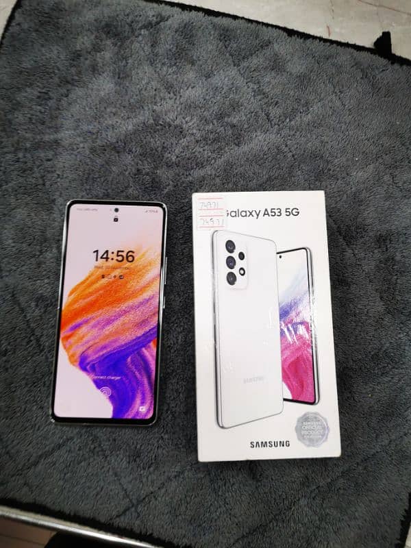 Samsung A53 5G 8gb ram 128gb rom with orignal box cable 3