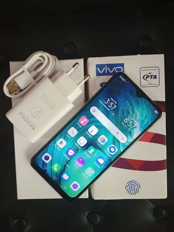 vivo S1 (8Gb/256Gb) ram full new with box and charger lush condition 3