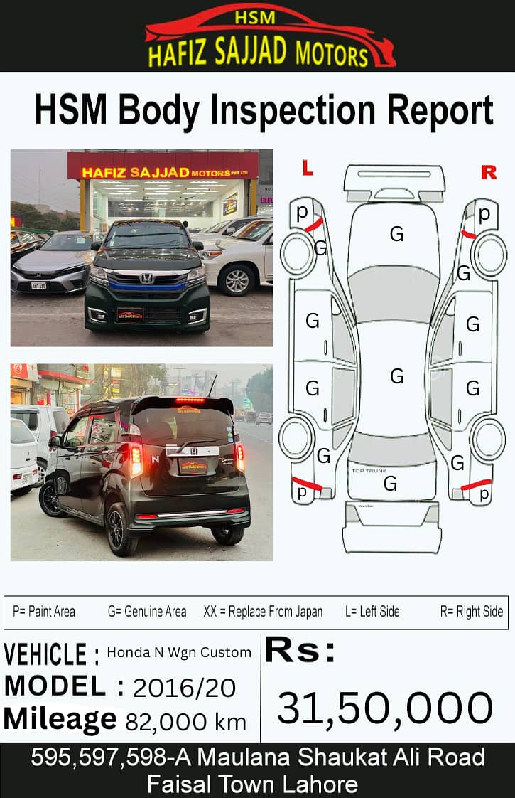 Honda N Wgn 2016 Custom 10