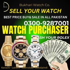 we buy used Rolex Omega Tudor IWC zenith Breguet cartier Bvlgari tisso