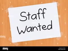 Staff Required Urgent