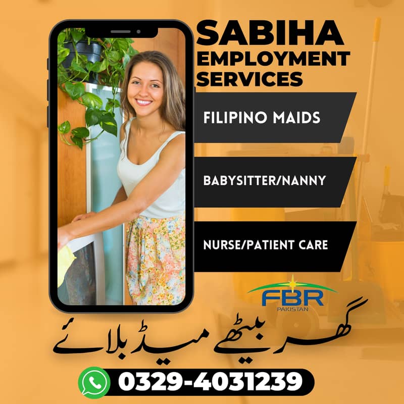 Maids Baby Sitter Filipino Nanny Patient Care Nurse Maid Available Etc 0