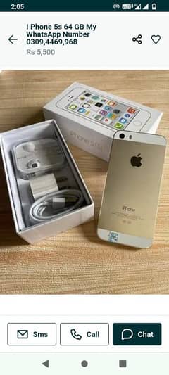 I phone 5s 64 GB my WhatsApp number 0309,4469,968