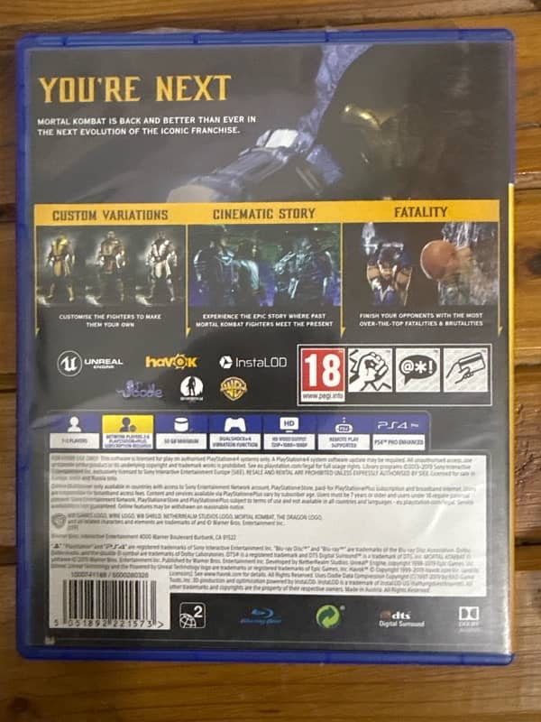 mortal kombat 11 ps4 2