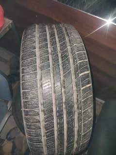 4 tires with alloy rims