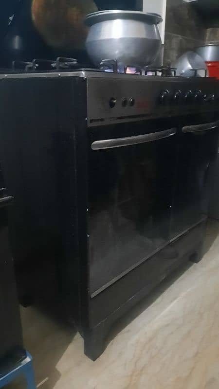 cooking range oven 5 burners 5