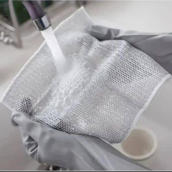 5 Pcs Steel Wire Cleaning Cloth 1