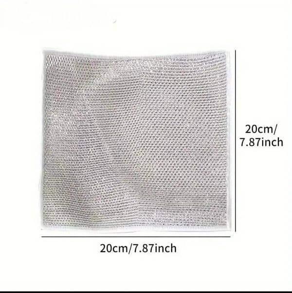 5 Pcs Steel Wire Cleaning Cloth 3