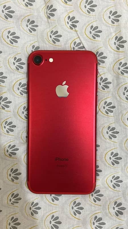 Sealed PTA Approved iPhone 7 128gb Product Red 3