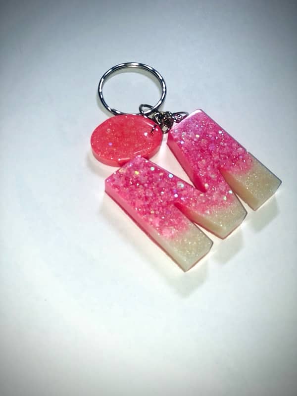 Resin Alphabets Brand New Designs With Names/Flowers Preserved 2