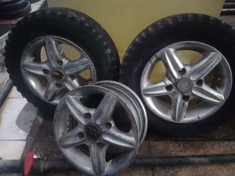 12 size k alloy rim for sale 3pcs 1