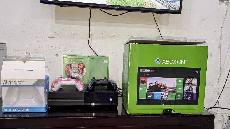 XBOX ONE 500GB ONLINE WITH GTA V ORIGINAL 0