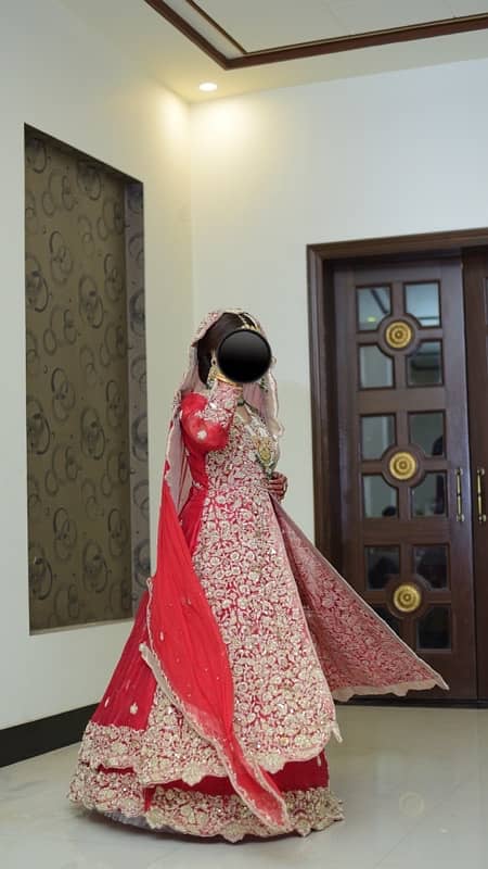 BRIDAL LEHNGA / BRIDAL DRESS / WALIMAMAXI / BRIDAL WALIMA DRESS 5