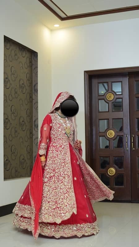 BRIDAL LEHNGA / BRIDAL DRESS / WALIMAMAXI / BRIDAL WALIMA DRESS 6