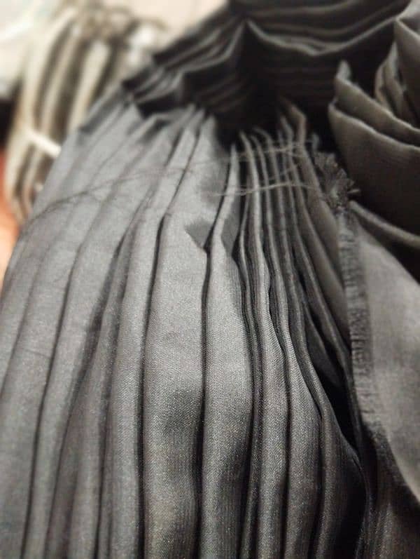 SHAMOSE SILK BLACK COLOUR 1