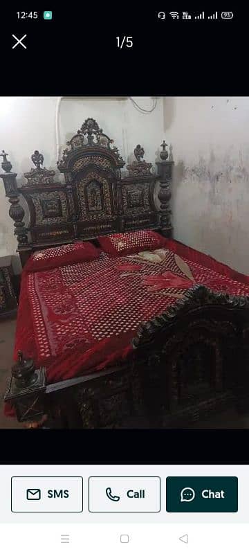 chinioti king size bed 0