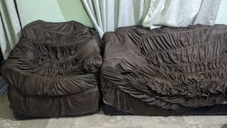 5 seater sofa set, slightly used.