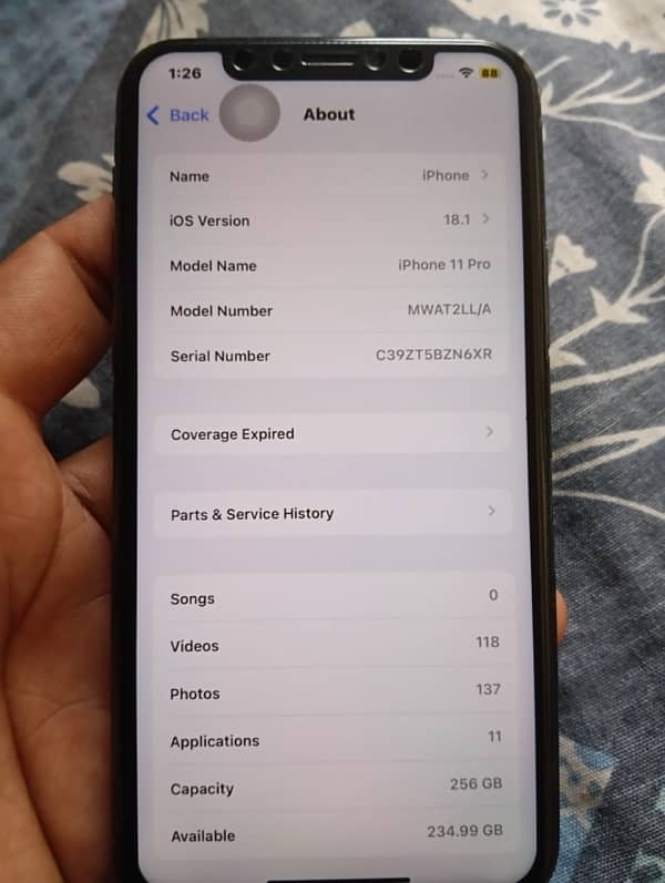 I Phone 11 PRoo factory unlock 11