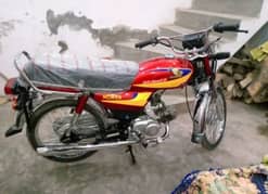 Honda CD70 total bike genuine hair