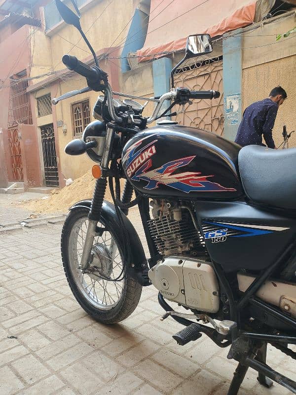 Suzuki GS 150cc Model-2014 Karachi 3